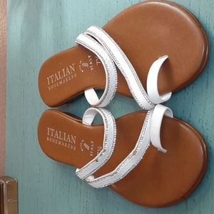 ITALIAN SHOEMAKERS SANDALS SZ 7.5